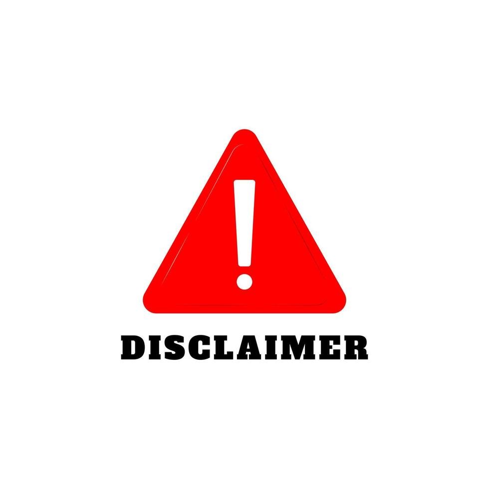 disclaimer